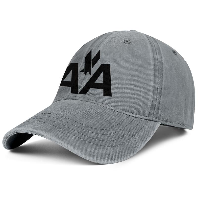 

Stylish American Airlines Logo Unisex Denim Baseball Cap Fitted Custom Hats Camouflage Gay Pride Rainbow, Colorname1