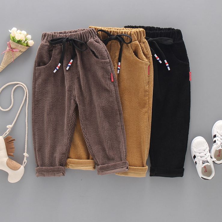 

boys girls Sports Pants Toddler girls clothes Winter fashion clothes Loose pants for Christmas New Arrival