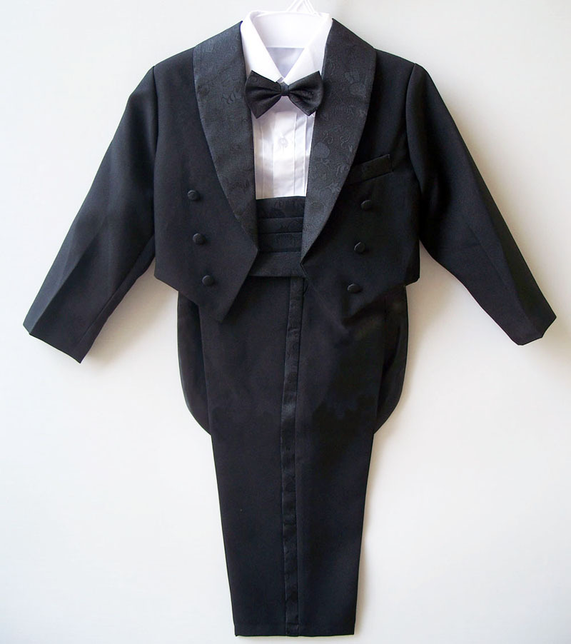 

Boys suits for weddings Kids Prom Suits Black/White Wedding Suits for Boys Tuxedo Children Clothing Set Boy Formal Costume