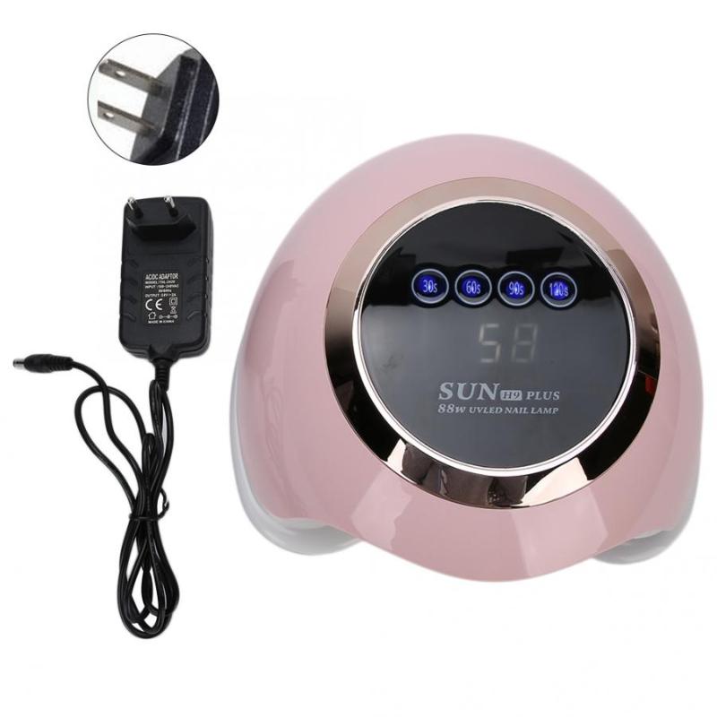 

Nail Lamp H9 PLUS Intelligent Light Therapy Manicure Machine 88W Multi-Level Timing 30 Light Beads Fast Baking Nail Lamps l, As pic