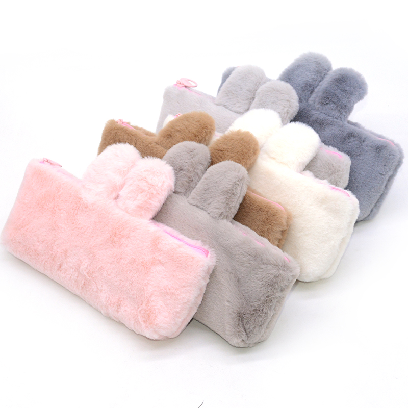 

Plush Pencil Case Estojo Escolar Trousse Crayon Etui Stiften Potloden Gtyfk Estuche Trousse Scolaire Stylo Pencilcase Ear
