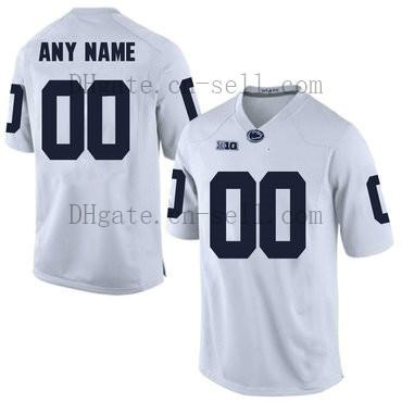 

Custom 2020 Penn State Nittany Lions PSU Football Any Name Number Navy Blue White Saquon Barkle #26 Hamler Parsons Freiermuth NCAA Jersey
