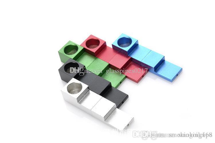

Metal smoking Pipe Tink Sky Mini Type Foldable Metal Magnet Cigarette Tobacco Smoking Pipe Magnet folding pipe