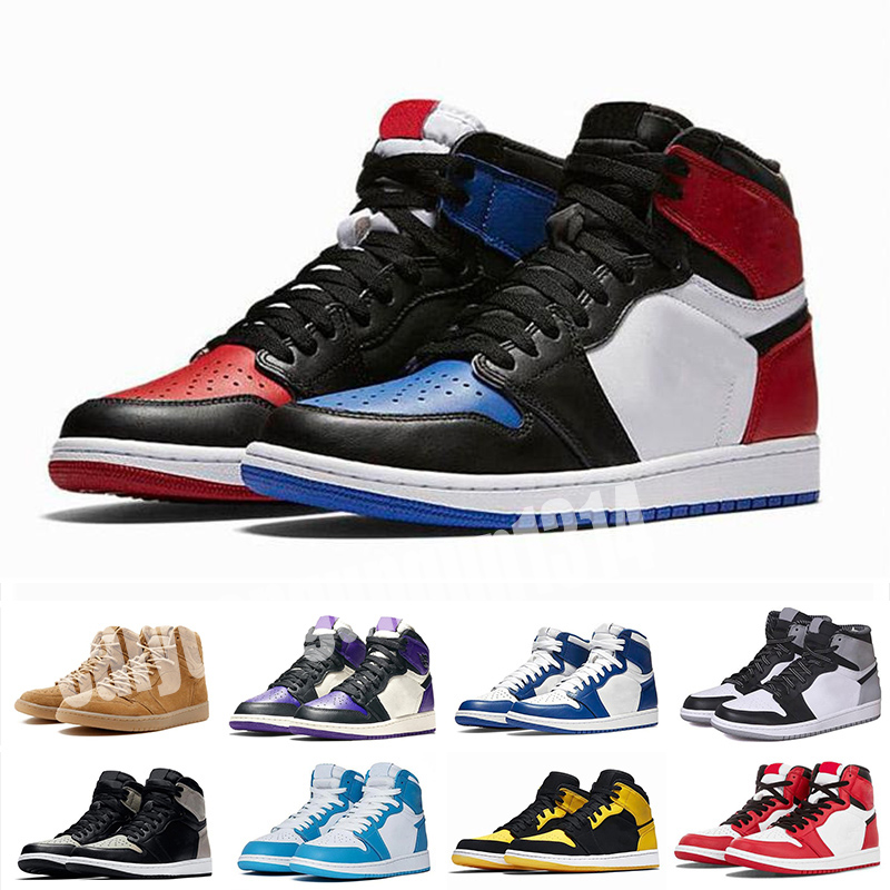 

New Mens basketball shoes 1s top Obsidian UNC Fearless PHANTOM TURBO GREEN 1 Backboard PHANTOM GYM RED sport sneaker trainer size5.5-12 c13, Color 14