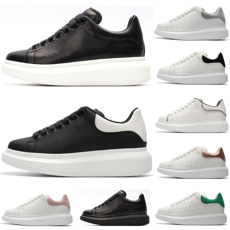 

shoes for women men fashion leather sneakers 3m reflective black velvet thicksoled flat height increasing casual shoe 3645