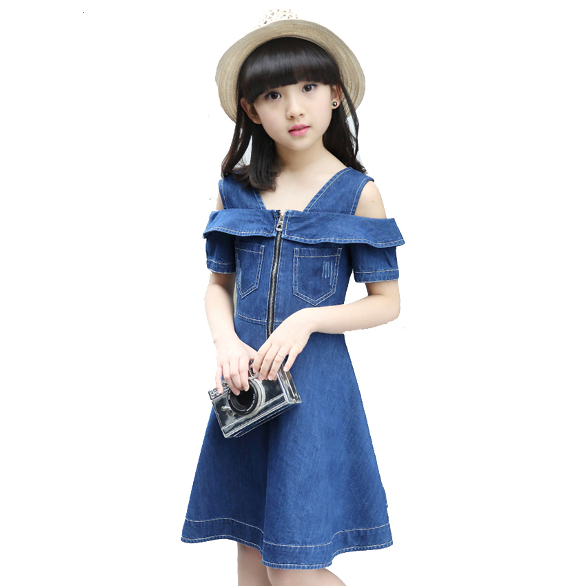 little girl blue jean dresses