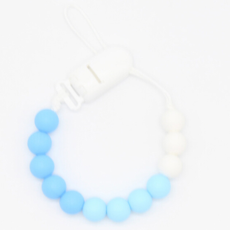 

Infant Baby Candy Color Feeding Dummy Pacifier Clip For Nipple Baby Teething Soother Holder Strap Chain Feeding Accessories