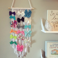 

Baby Girls Hair Bows Hairpin Storage Belt Barrette Hairband Organizer Belt Kids Hairband Hanging Hair Clips Holder Accessories