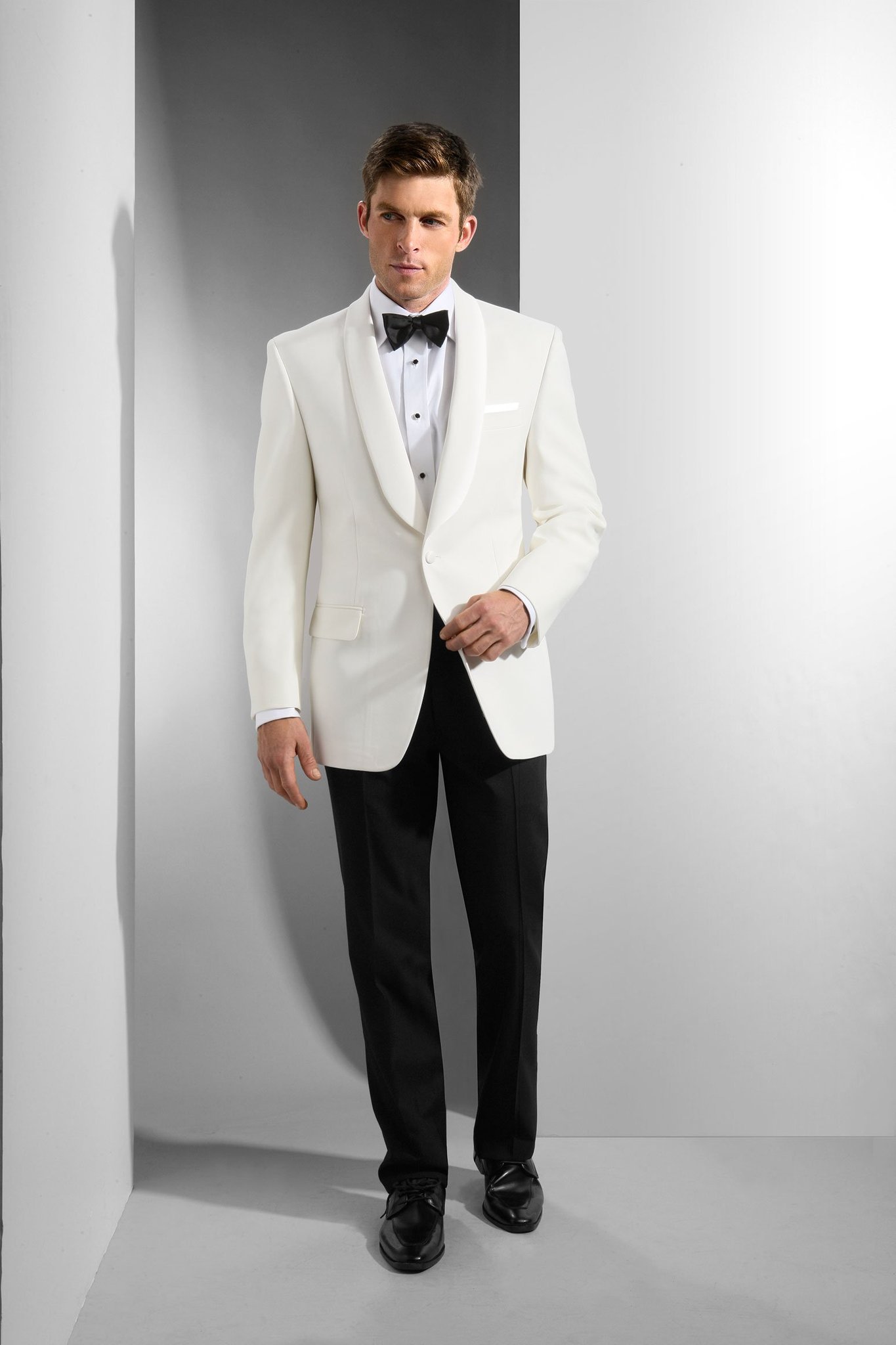 

Wedding Tuxedos for Groom Groomsmen Shawl Lapel Ivory Jacket Blazer Black Pants Men's Formal Occasion Dinner Prom Party Suits Custom Made, Royal blue