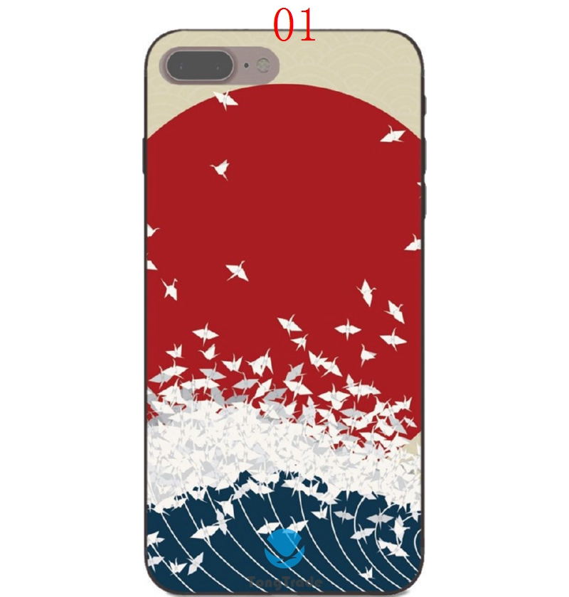TongTrade Cartoon Wave Art Japanese Case For IPhone 12 11 Pro Max