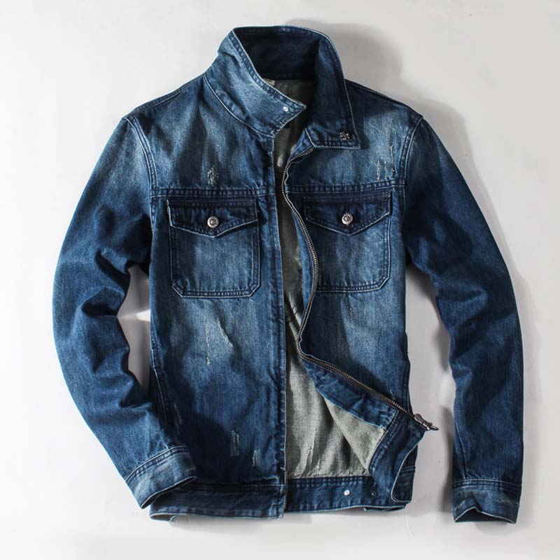 

Free Shipping 2017 Contrast dark blue Color Mens Winter Jackets Men Coat Winter Casual & Fit jacket