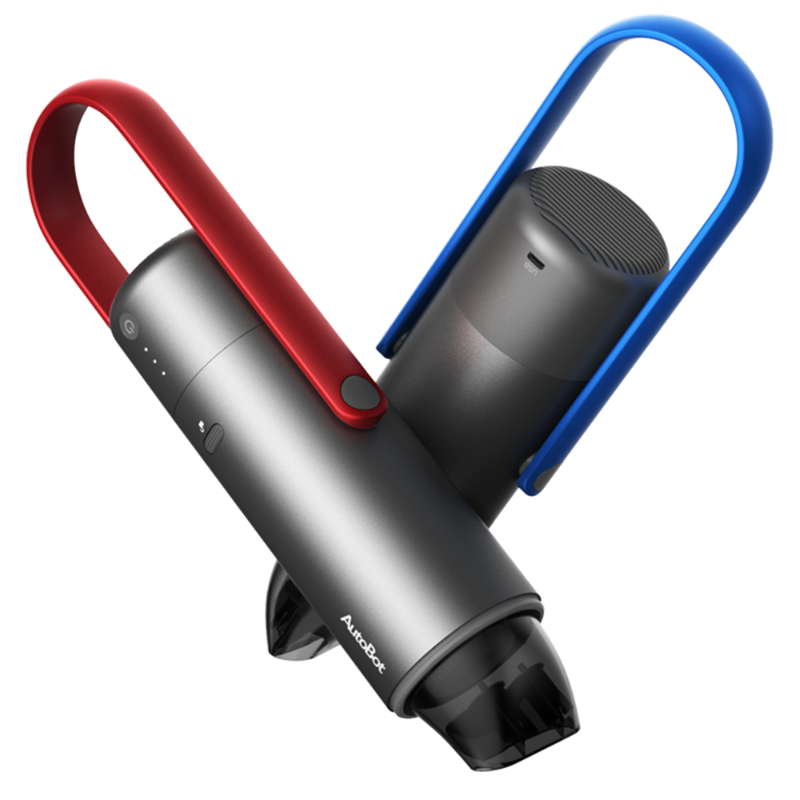 

AutoBot V2 Portable Cordless Vacuum Cleaner HEPA Filtration Strong Suction 5200 Pa for Car Home Office Red/Blue