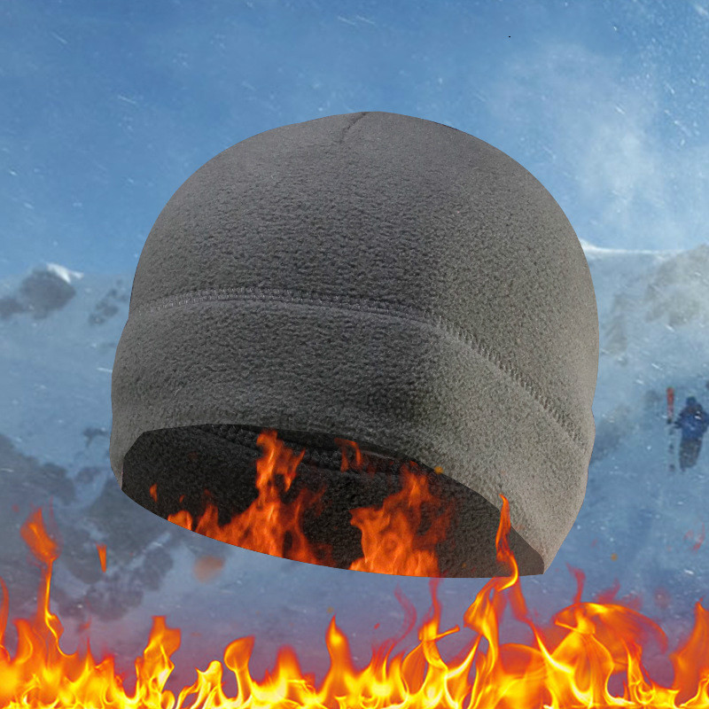 

Winter Skiing Outdoor Riding Mask Warm Windproof Fleece Hood Camping Hiking Caps Fishing Cycling Hunting Tactical Cap, Khaki