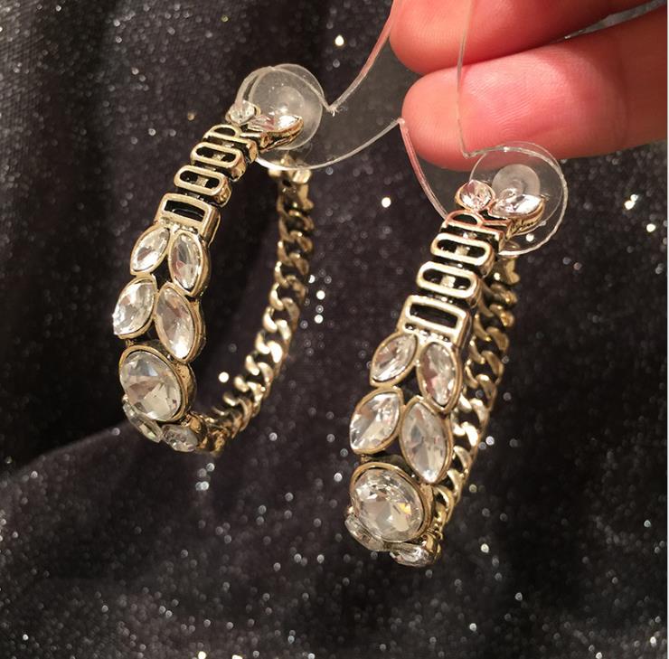

Silver needle retro \ earrings, rings, star letters Earrings