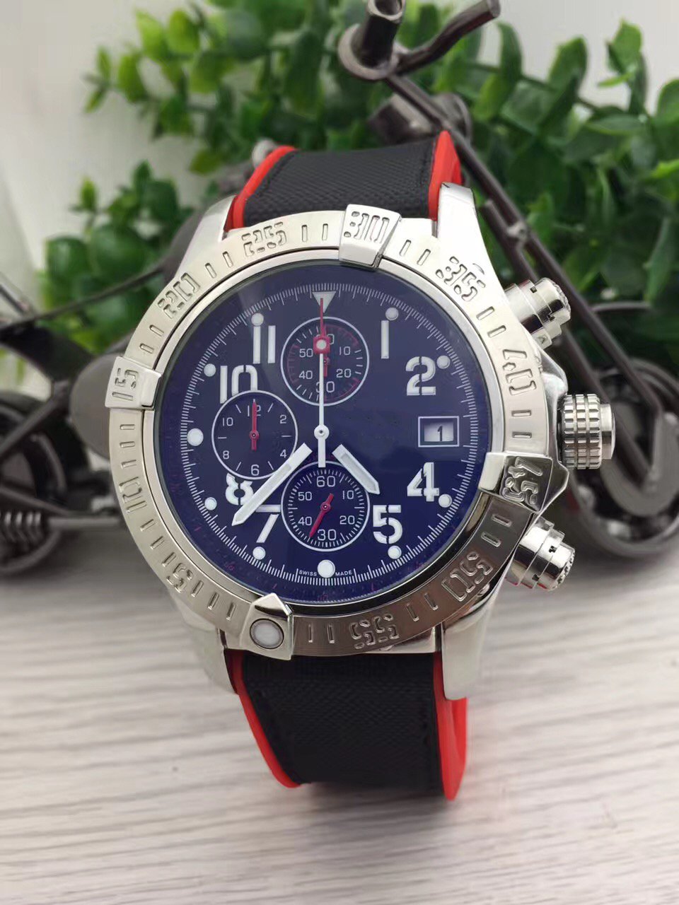 Hot sale high quaity man watch steel watches quartz stopwatch luxury watch stainless watches chronograph wrist watch 240-image-441839034