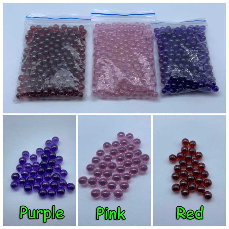 

Beracky 6mm Pearls Pink Red Purple Quartz Terp Pearls Ball Insert For Quartz Banger Nails Glass Water Bongs Dab Rigs