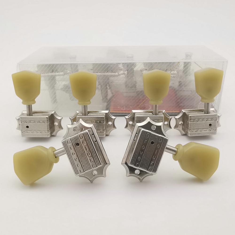 

Grover Guitar Machine Head Tuning Peg Tuners Deluxe Vintage 135 Series Keystone Tulip Chrome Die-casting for LP Guitar