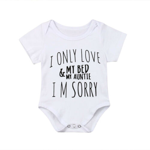 auntie onesie for baby girl