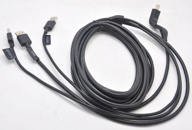 

Genuine 3 IN 1 USB Data Transfer Cable For D-PVR Virtual VR Headset E3-P DPVR E3 Polaris 16 FT