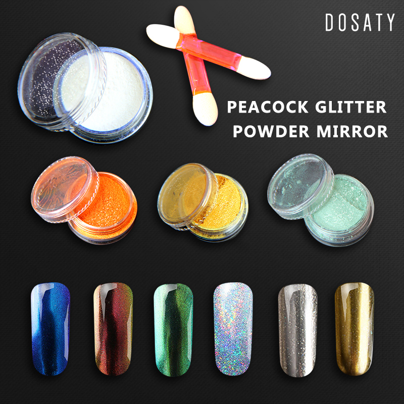 

Docaty Everything for Manicure Nail Glitter Powder Gel Varnish with Sparkles Nail Design Novelties Dip Powder Set, 206