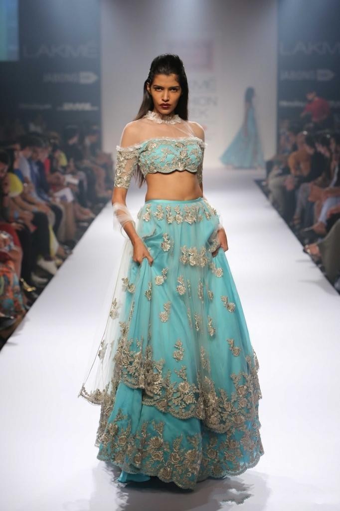 two piece indian gown