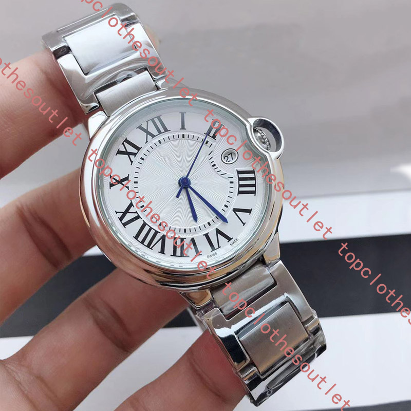 

2020 New Fashion Mens Watches Womens Watch Classic Casual Wristwatch With Box Gift Top Quality Quartz Reloj de lujo, Stainless steel
