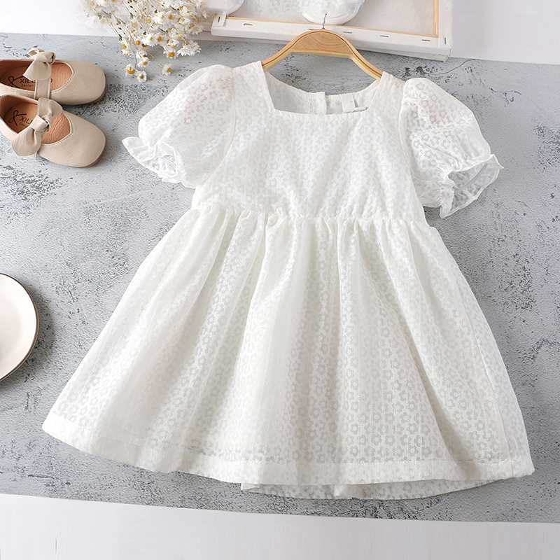 

Mihkalev Pretty Baby Girl 2020 Summer White Dress For Party Clothes Kids Shoulderless Tutu Dress Children Clothing robe fille