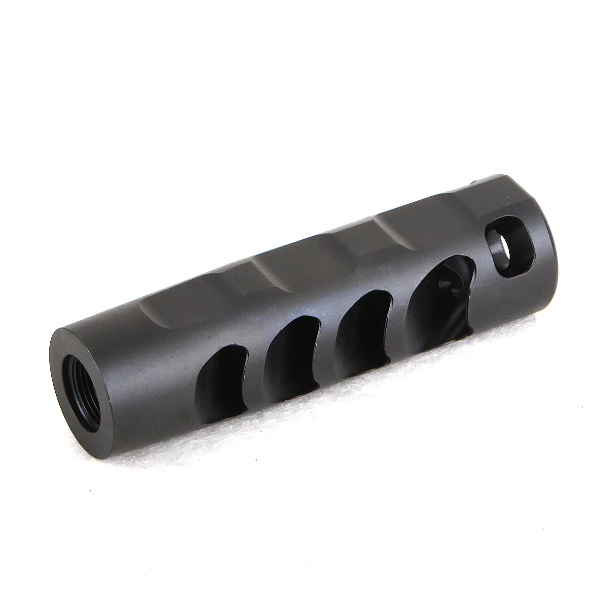 

Stainless Steel New Design 556 223 Muzzle Brake 1/2x28, Black