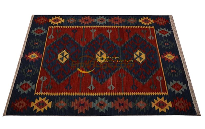 

handmade wool kilim rugs living room rug bedroon bedside blanket corridor Mediterranean style DX2REDgc131yg4, As pic
