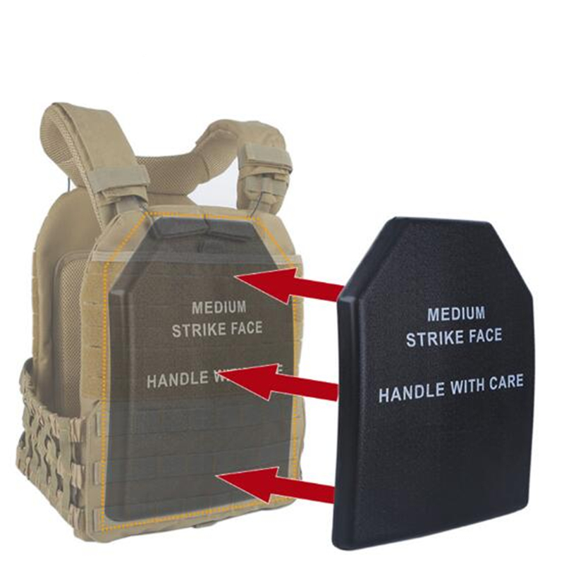 

Tactical vest baffle Universal protective liner, Camel