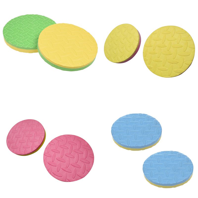 

Yoga Exercise Knee Pad Cushion Round Exercise Foam Cushion For Eliminating Knee Wrist Elbow Support, Blue