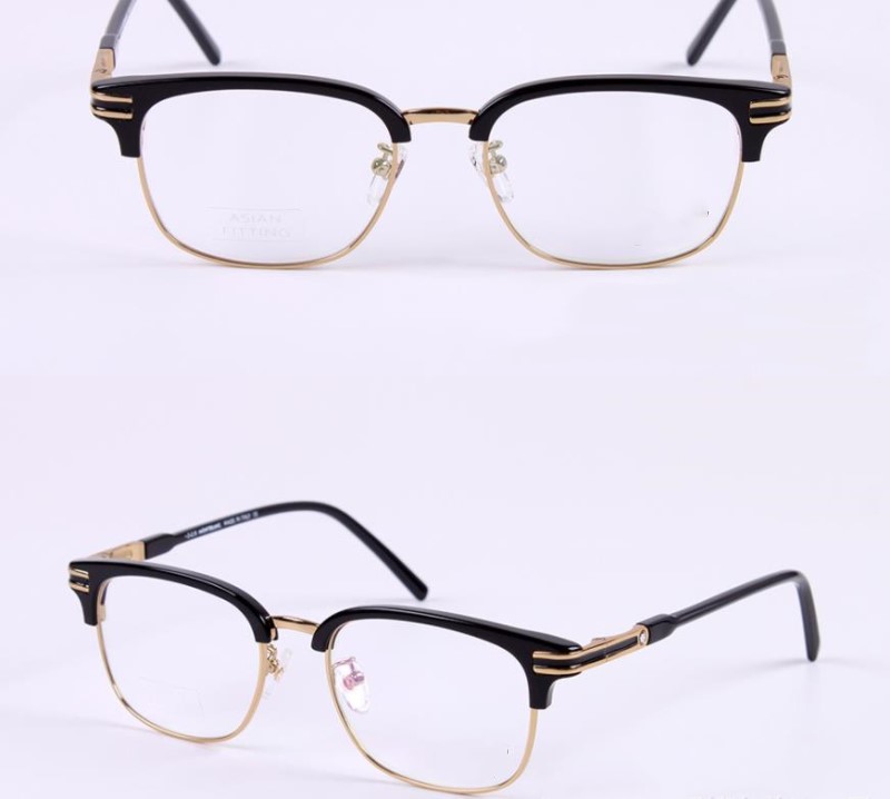 

MB Brand Men Optical Glasses Frame MB669 Women Eyeglasses Frames for Men Gold Silver Tortoise Myopia Glasses Eyewear with Original Case