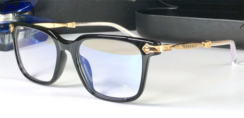 

New popular retro men optical glasses ORALOVER punk style design retro square frame HD lens top quality can make prescription glasses, Black