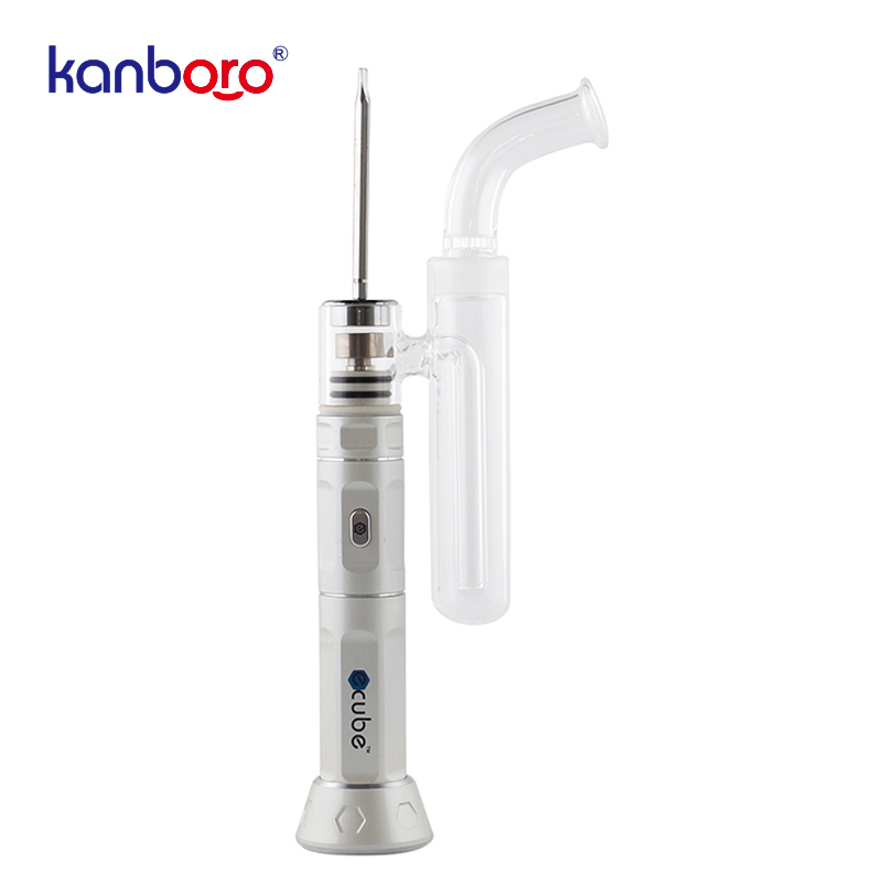 

Original Vaporizer pen TC Port Wax Vape pen Dab with Temperature Control ecig Glass pipe bong Water Dabber for Kanboro ecube master