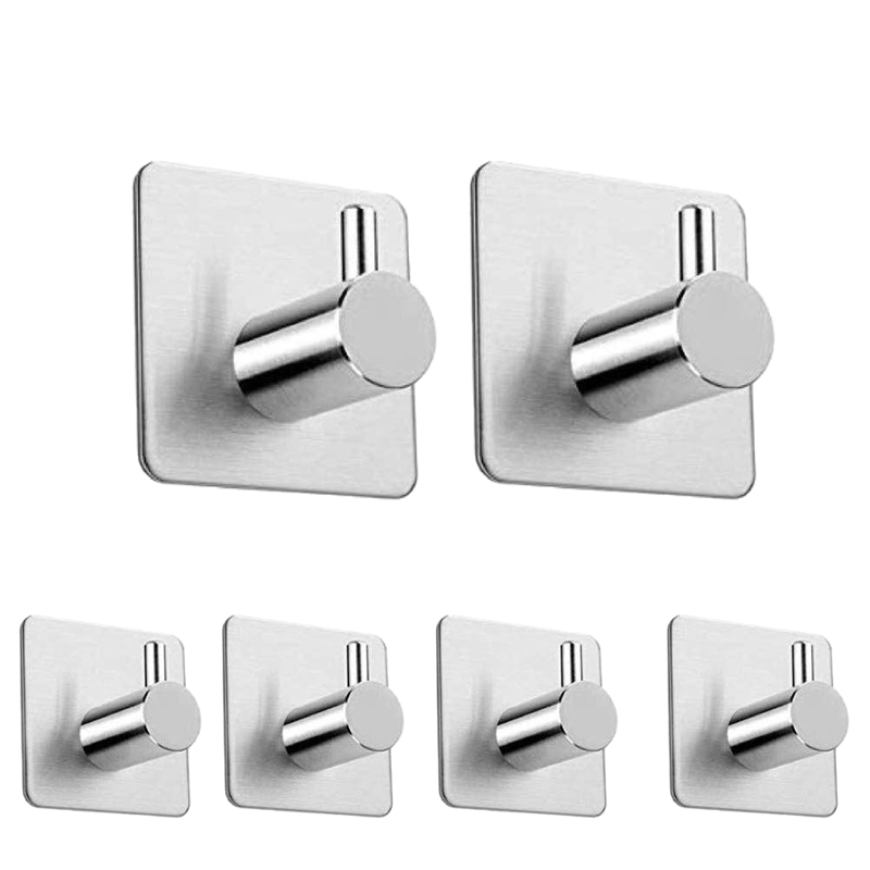 Ganchos de pared adhesivos fuertes Ganchos para colgar de trabajo pesado 20pcs