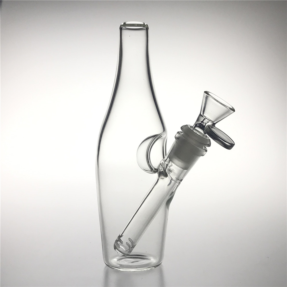 

7 Inch Glass Beaker Bong with 14mm Female Hookahs Downstem Male Bowl Thick Bottle Dab Rig Water Bongs Recycler Medium Rigs