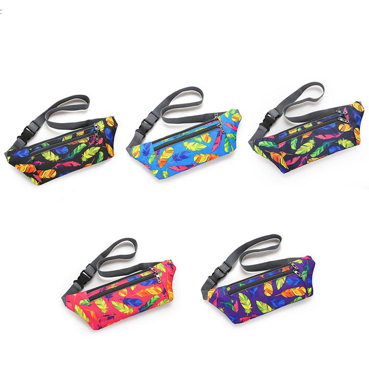 

Women's pockets fashion men and women close to the outdoor sports bag shoulder bag large capacity multicolor, Sports pocket