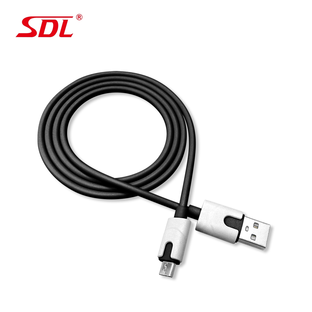 

Hotsale 1M Usb Data Charging Cable with Led for Christmas Gift, Black