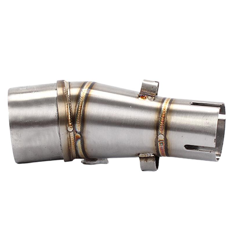 

51mm Motorcycle Exhaust Muffler Pipe Replacement Repair Adapter Modified Middle Link Accessories For 250