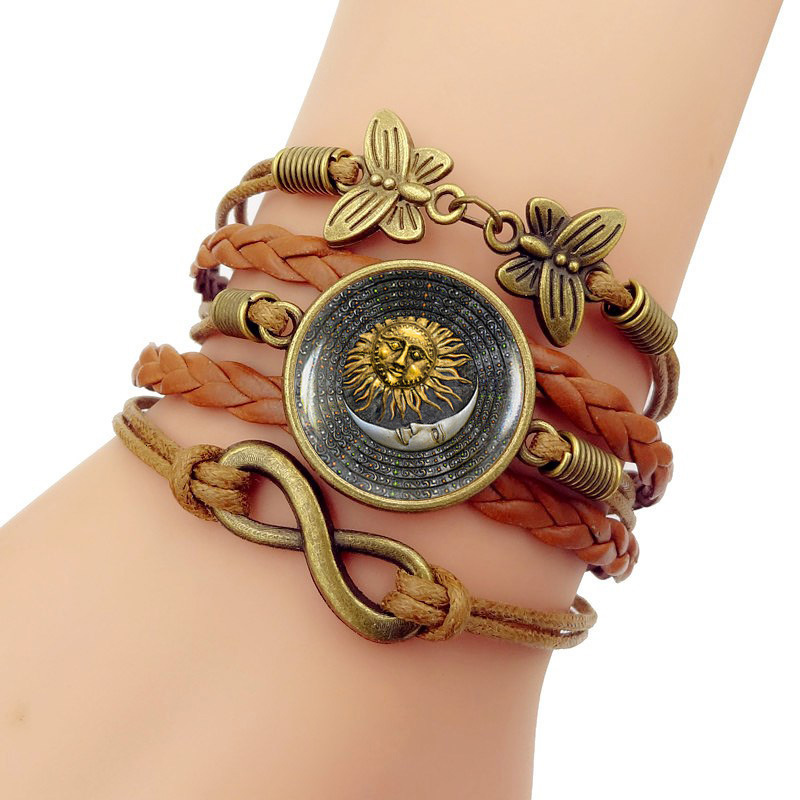 

Accessories The Sun Time Bracelet Butterfly Infinite Group Combine Decorate