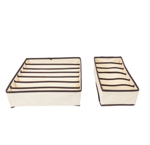 

Wholesales Free shipping 4pcs Non-woven Fabrics Storage Boxes Beige
