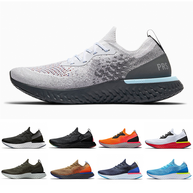 

2019 Hot New Epic React Instant S0UTH unisex Running shoes Mens Platinum Womens Athletic Sports Sneakers high quality Breathable 36-45, Be true