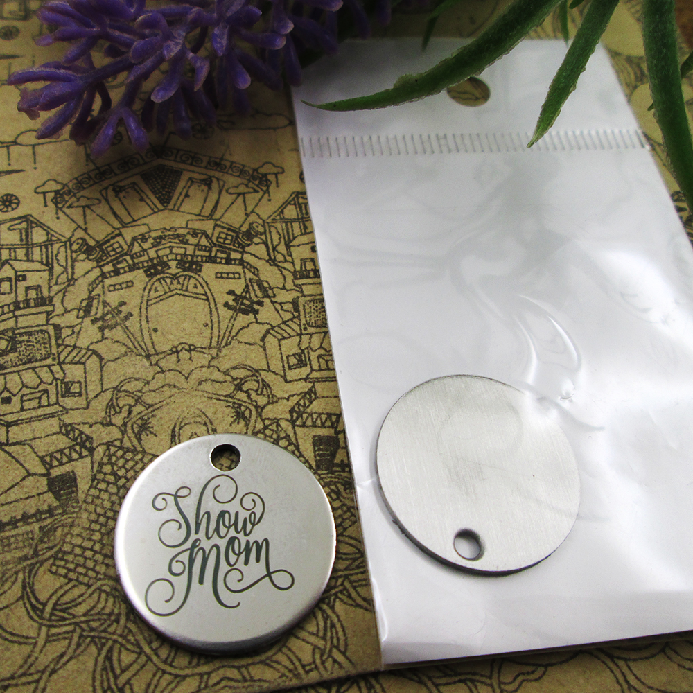 

40pcs--"thow mom"stainless steel charms more style for choosing DIY Charms pendants for necklace