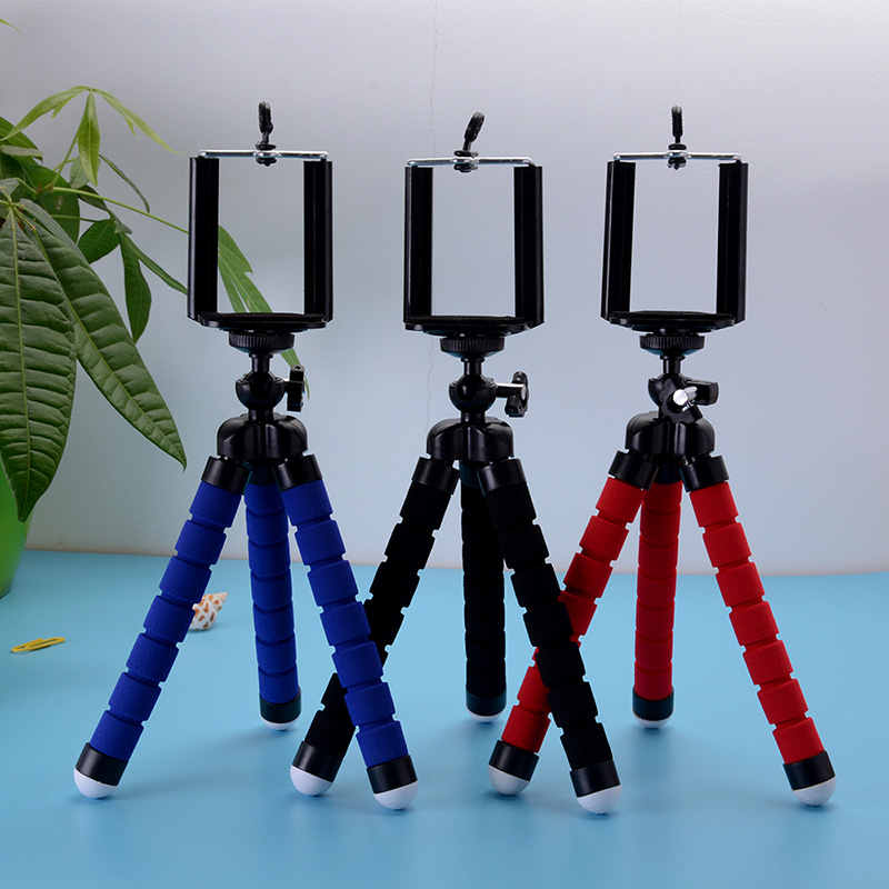 

Phone holder Tripods tripod for phone Mobile camera holder Flexible Octopus Bracket For iPhone huawei Samsung Clip Holder new