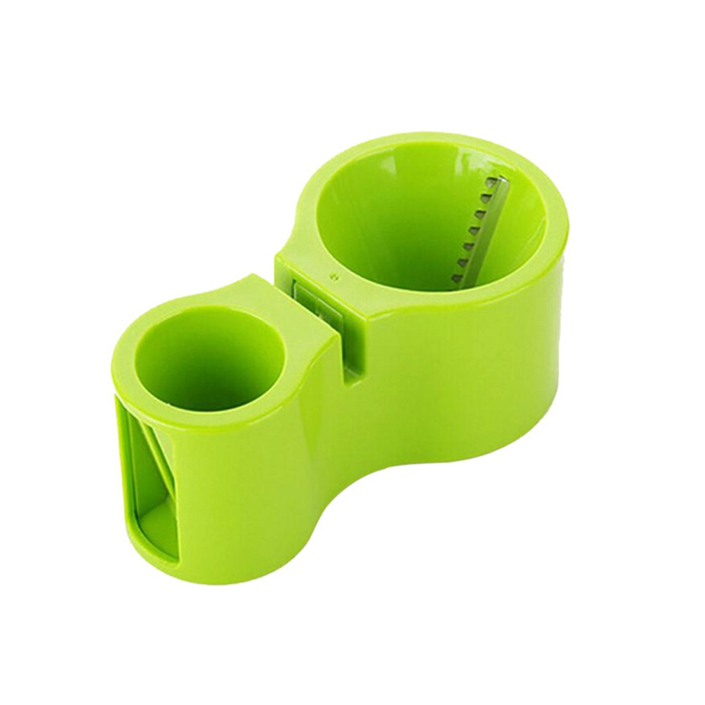 

2 In 1 Multifunctional Vegetable Spiral Cutter Double Grater Kitchen Shredded Slicer