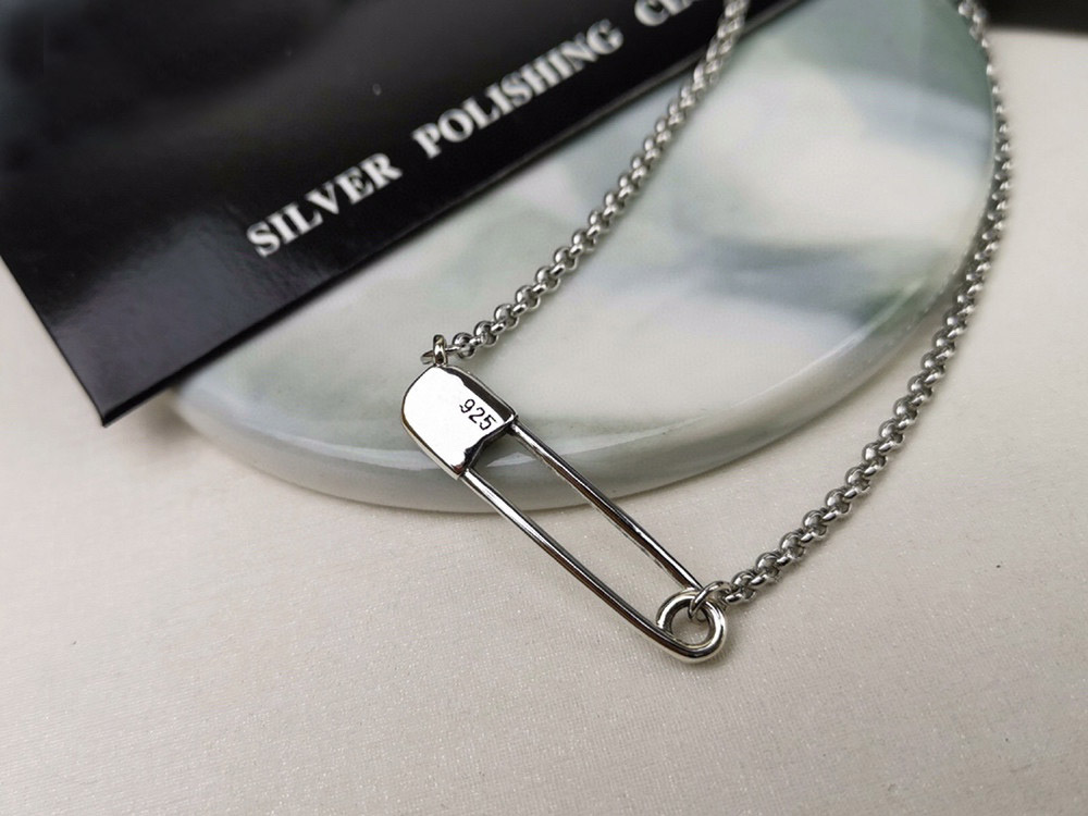 

Fashion pin pendant necklace chain bijoux for mens and women trend personality punk cross style Lovers gift hip hop jewelry