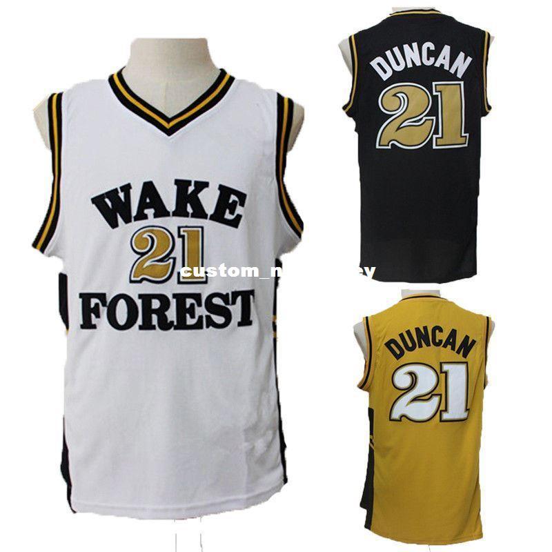 tim duncan college jersey