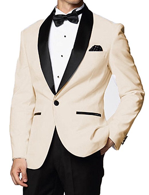 

Classic Shawl Lapel tuxedos groom wedding men suits mens wedding suits tuxedo costumes de smoking pour hommes men(Jacket+Pants+Tie) 390, Same as image