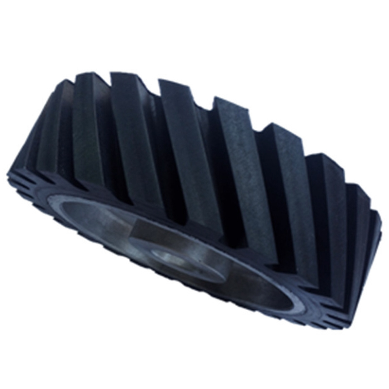 

200 x 50Mm Serrated Belt Grinder for Contact Wheel Rubber Wheels for Abrasive Belts