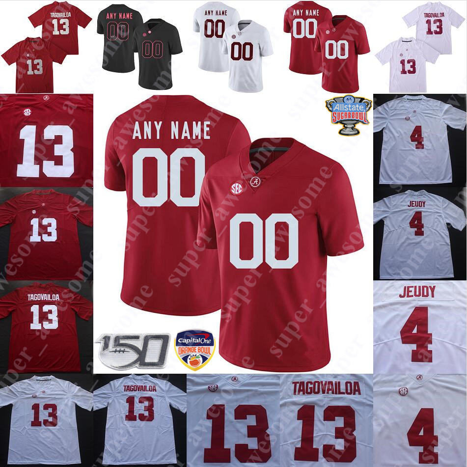

Alabama Crimson Tide Jersey Hunter Brannon Tanner Bowles Emil Ekiyor Kendall Randolph Jackson Roby Rowdy Garza Darrian Dalcourt Evan Neal, 150th-black